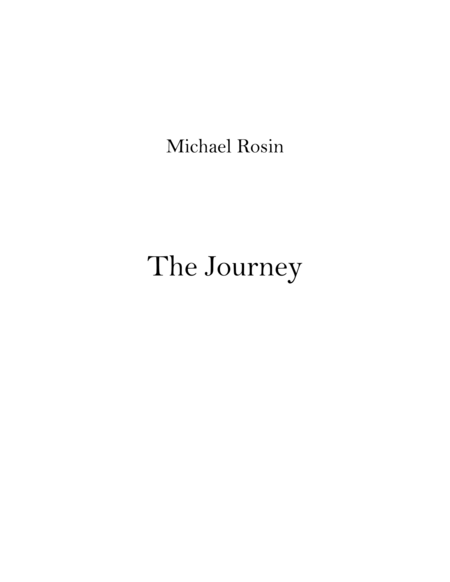 A Dance For The Journey Sheet Music