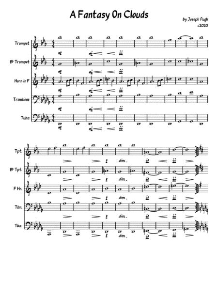 A Fantasy On Clouds Sheet Music