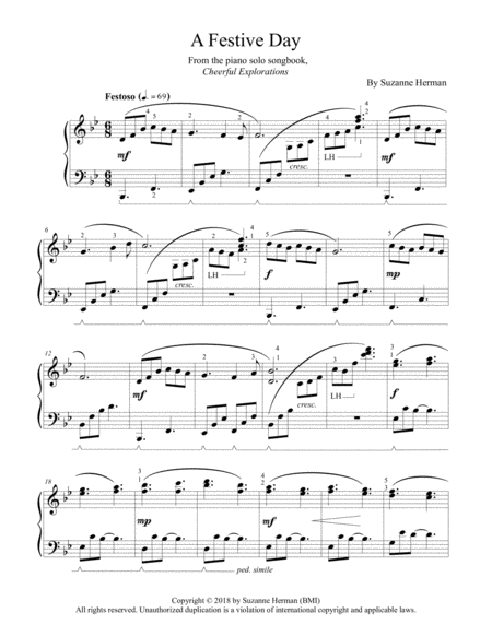 A Festive Day Sheet Music