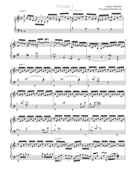 A Handful Of Harpsichord Things Sheet Music