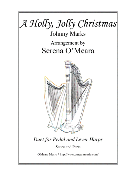 Free Sheet Music A Holly Jolly Christmas Score Parts