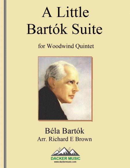 A Little Bartok Suite Woodwind Quintet Sheet Music