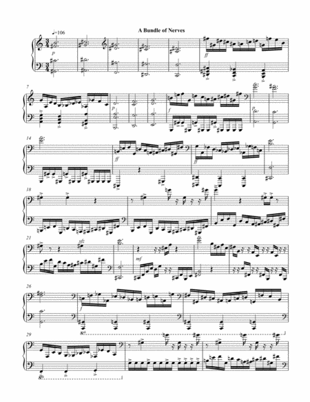 A Little Bit Touchy Sheet Music