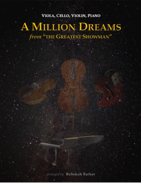 A Million Dreams String Chamber Ensemble With Piano Sheet Music