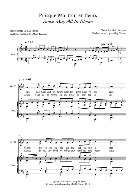 A Mothers Lullaby Sheet Music