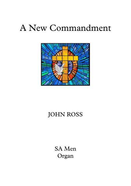 Free Sheet Music A New Commandment