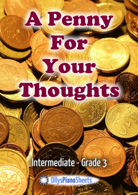 A Penny For Your Thoughts Ballad Solo Piano Sheet Music