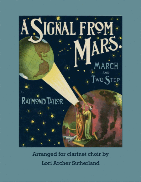 Free Sheet Music A Signal From Mars March And Two Step