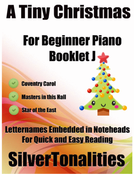 A Tiny Christmas For Beginner Piano Booklet J Sheet Music