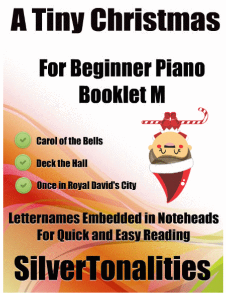 A Tiny Christmas For Beginner Piano Booklet M Sheet Music