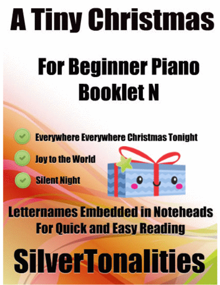 A Tiny Christmas For Beginner Piano Booklet N Sheet Music