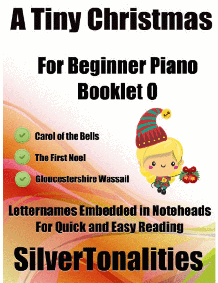 A Tiny Christmas For Beginner Piano Booklet O Sheet Music