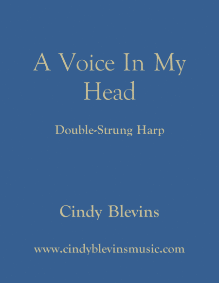 A Voice In My Head An Original Solo For Double Strung Harp Sheet Music