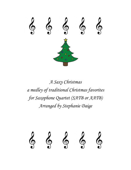Free Sheet Music A Windy Christmas For Saxophone Quartet