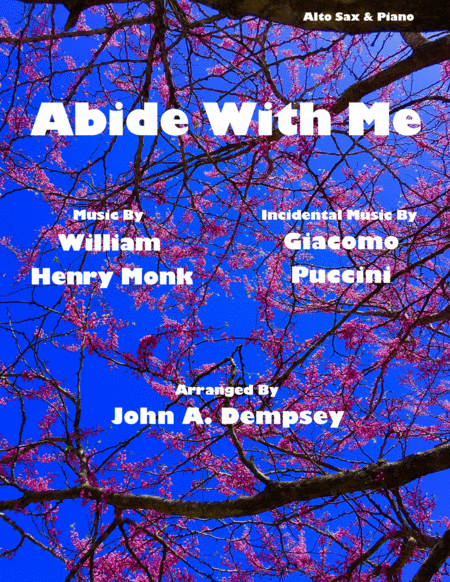 Free Sheet Music Abide With Me Alto Sax And Piano