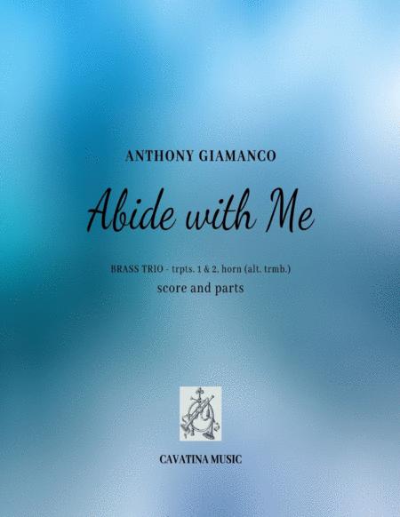 Abide With Me Brass Trio Sheet Music