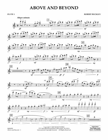 Above And Beyond Flute 1 Sheet Music