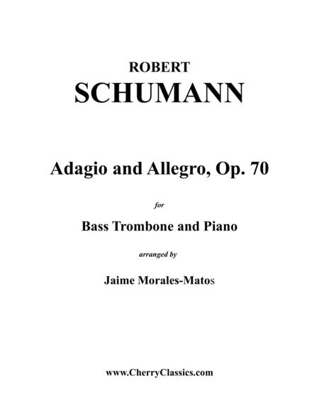 Adagio And Allegro For Bass Trombone And Piano Sheet Music