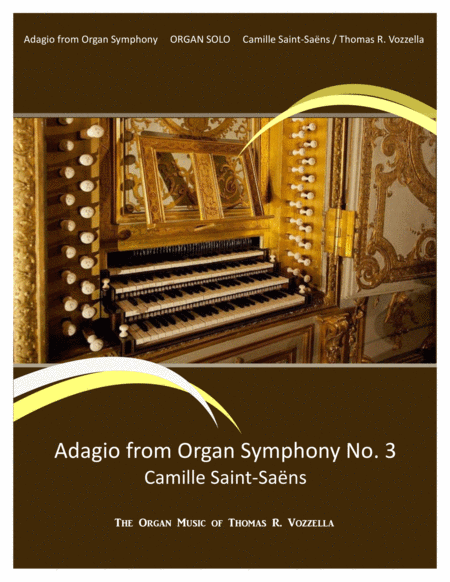 Adagio From Symphony No 3 Organ Solo Sheet Music