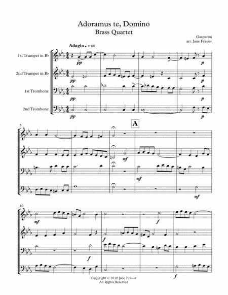 Adoramus Te Christe Sheet Music