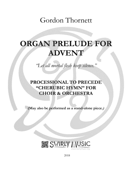 Advent Prelude For Organ Sheet Music