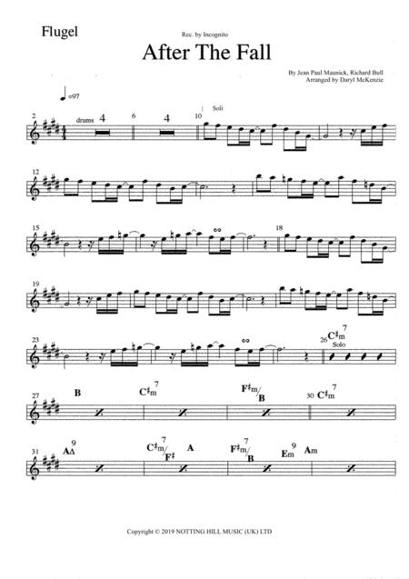 Free Sheet Music After The Fall Small Band Instrumental