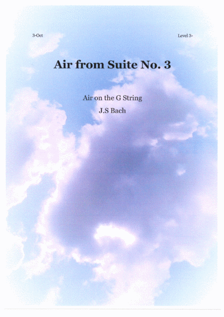 Air On The G String Sheet Music