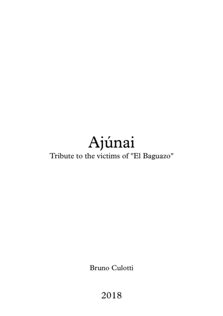 Free Sheet Music Ajnai