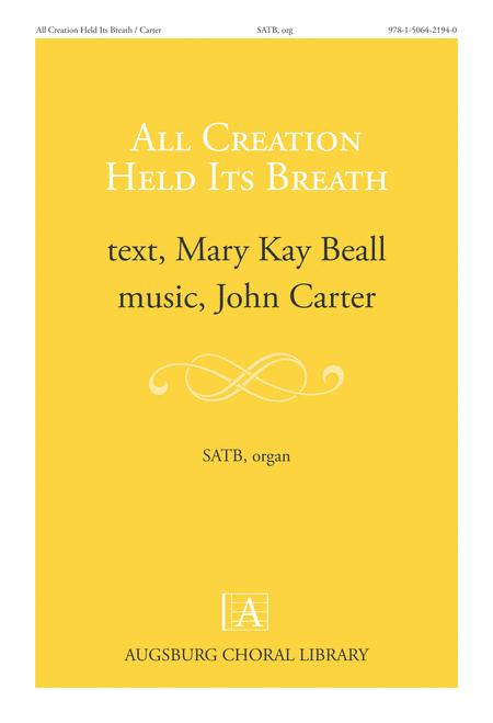 All Creation Held Its Breath Sheet Music