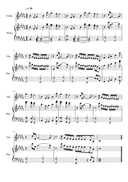 All Of The Lights Interlude Sheet Music