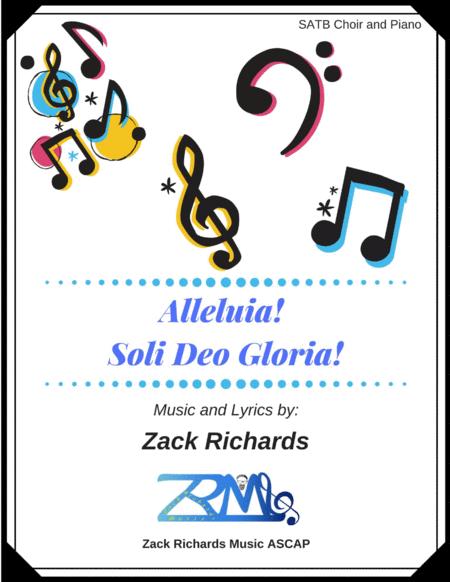 Free Sheet Music Alleluia Soli Deo Gloria