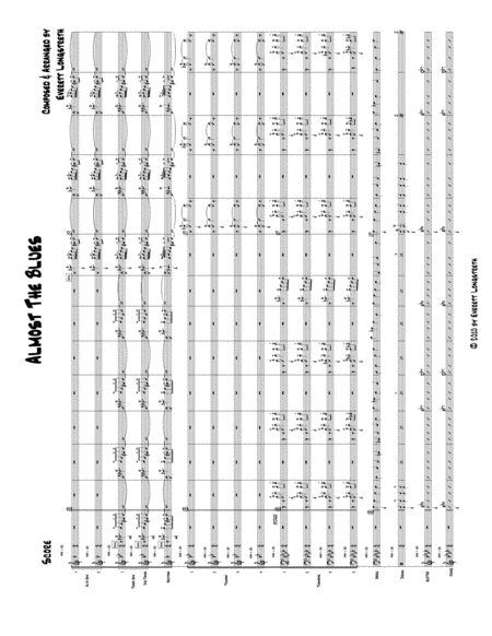 Almost The Blues Sheet Music