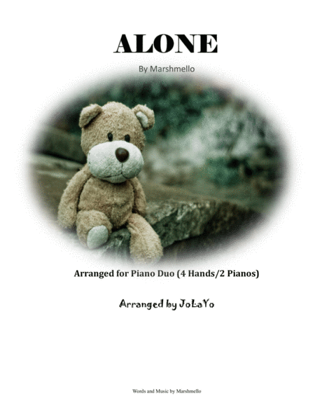 Alone 2 Pianos Sheet Music