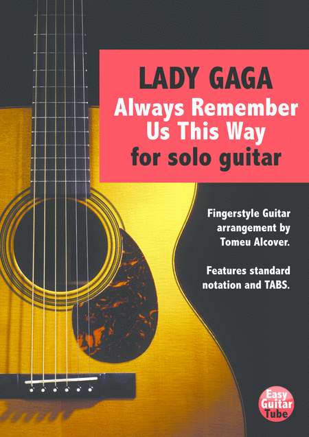 Always Remember Us This Way Fingerstyle Guitar Sheet Music