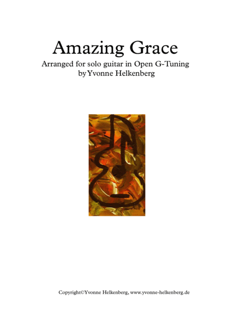 Amazing Grace Arranged For Solo Guitar Sheet Music