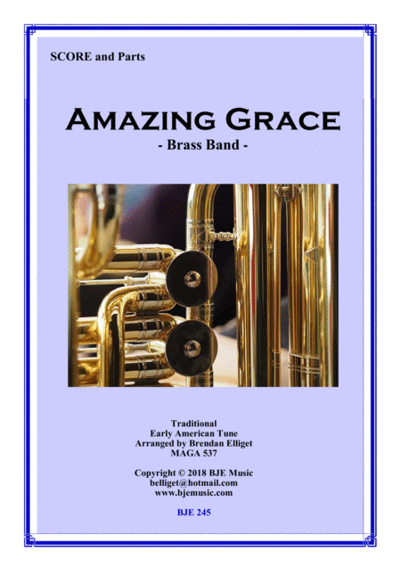 Amazing Grace Brass Band Sheet Music