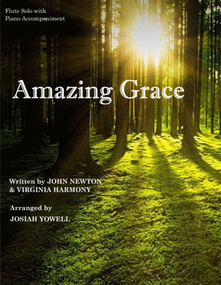 Free Sheet Music Amazing Grace Flute Solo With Piano Accompaniment