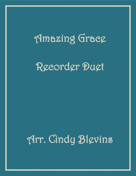 Amazing Grace Recorder Duet Sheet Music