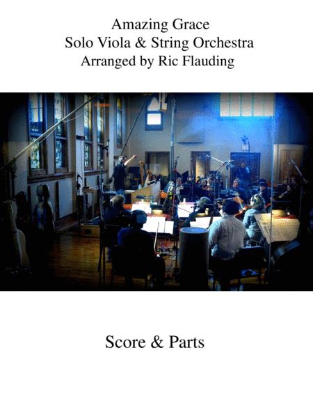 Free Sheet Music Amazing Grace Viola Strings