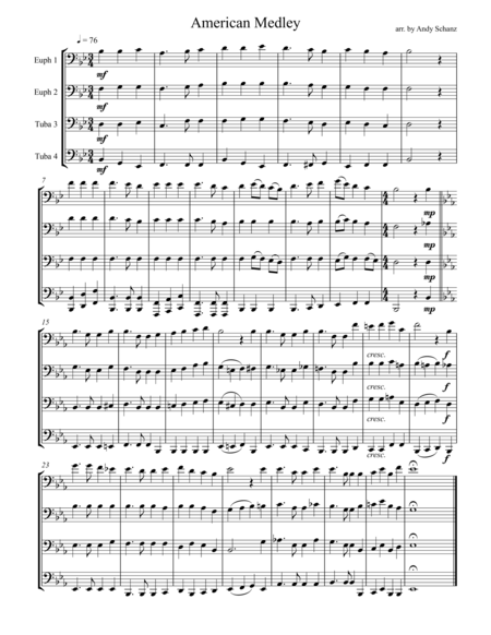 American Medley Sheet Music