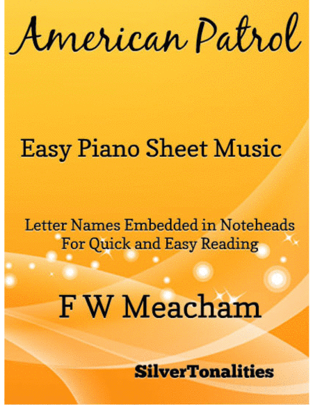 American Patrol Easy Piano Sheet Music Sheet Music