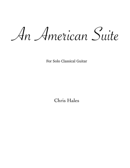 American Suite Sheet Music