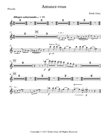 Free Sheet Music Amusez Vous Wind Orchestra Parts