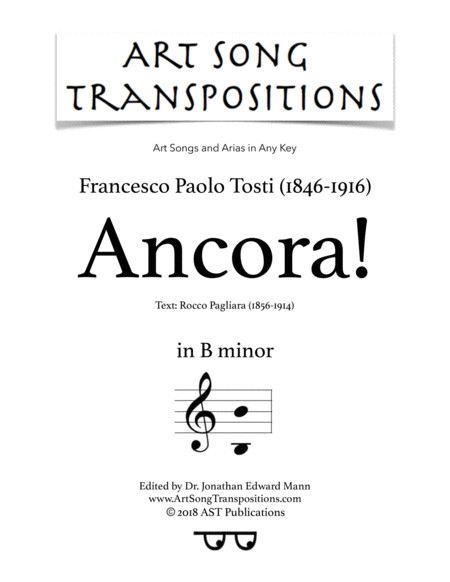 Ancora B Minor Sheet Music