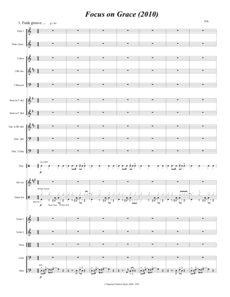 Free Sheet Music Ange Flgier Le Cor For Horn And Orchestra Percussion Part