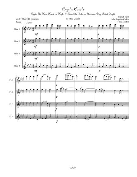 Free Sheet Music Angel Carols