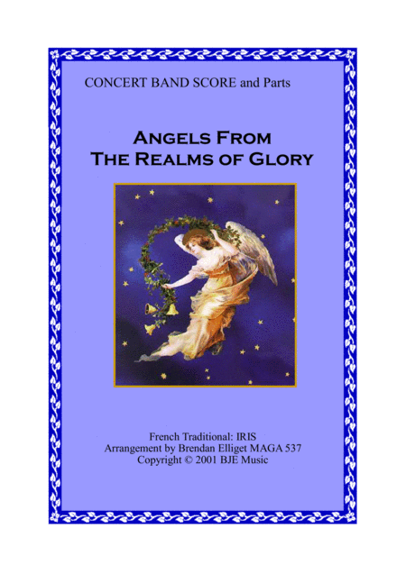 Angels From The Realms Of Glory Concert Band Sheet Music