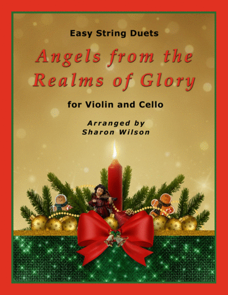 Angels From The Realms Of Glory Violin And Cello Duet Sheet Music