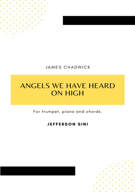 Angels We Have Heard On High For Bb Trumpet Piano And Chords Sheet Music