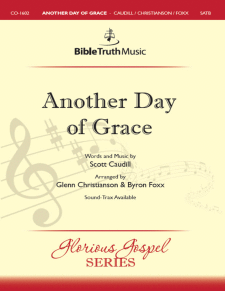 Another Day Of Grace Sheet Music